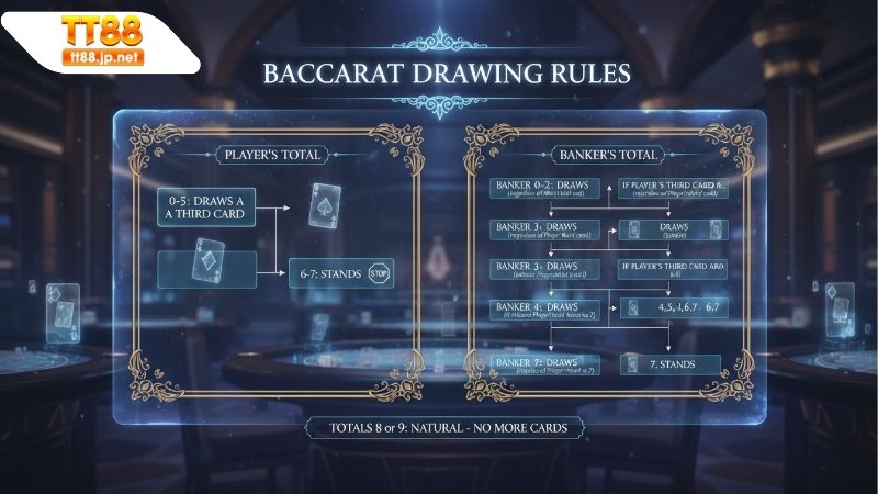 Luật rút bài Baccarat - Tìm hiểu sâu sắc về cách chơi game 5 Giới thiệu luật rút bài Baccarat