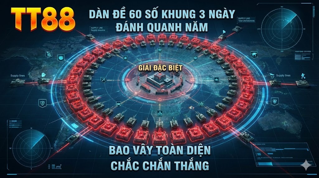 Dàn đề 60 số khung 3 ngày đánh quanh năm: Chiến thuật hốt bạc tại TT88 3 Tuyệt kỹ tạo dàn đề 60 số khung 3 ngày đánh quanh năm chuẩn xác nhất từ chuyên gia