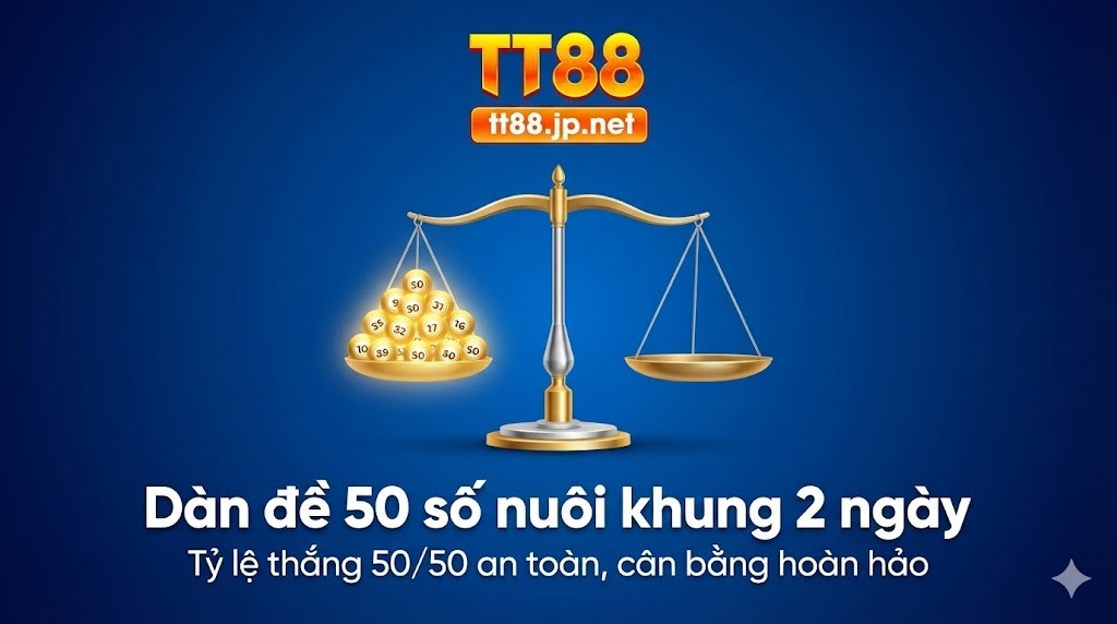 Dàn đề 50 số nuôi khung 2 ngày: Chiến thuật rải thảm ăn chắc tại TT88 3 Tuyệt kỹ tạo dàn đề 50 số nuôi khung 2 ngày chuẩn xác nhất từ chuyên gia